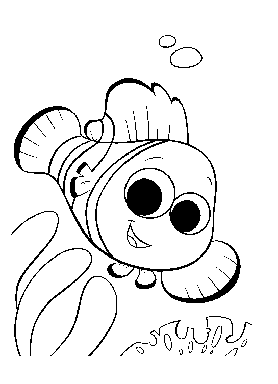Finding Nemo Coloring Pages
