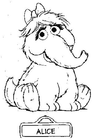 Sesame Street Coloring Pages on My Family Fun   Sesame Street