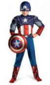  Avengers Captain America Muscle Light Up Costume 
