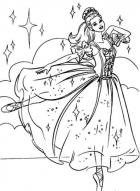  Barbie Ballerina Coloring Pages 