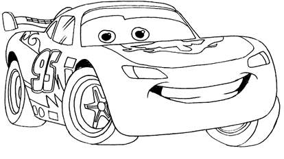 My Family Fun - Coloring Pages Lightyear McQueen Disney ...