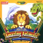  Crayola Magic 3D Coloring Book Amazing Animals 