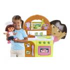  Dora Talking Kitchen with Exclusive Chef Dora Doll 