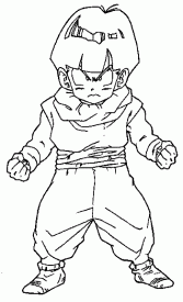  Coloring Pages on Fun   Dragon Ball Z Gohan Coloring Page Print Coloring Page Of Gohan