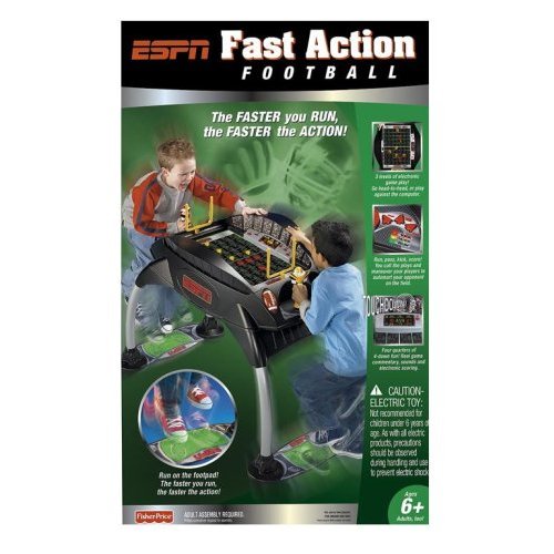 fisher price espn fast action football electronic game table