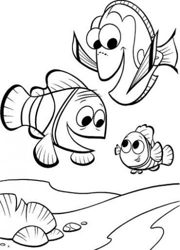Finding Nemo And Friends Coloring Pages