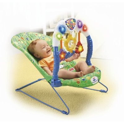 My Family Fun - Fisher Price Kick Play Bouncer Ages newborn, 