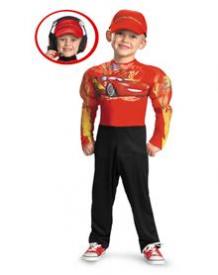  Kids Classic Muscle Lightning McQueen Costume 