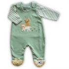  Lion Tiger Footed Overall Set 