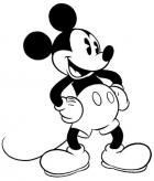  Mickey Mouse coloring pages 