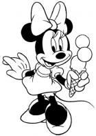  Minnie Mouse coloring page 