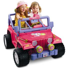  Power Wheels Barbie Jammin Jeep 