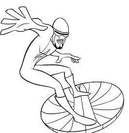 Coloring Pages Online on The Incredibles Coloring Pages Online