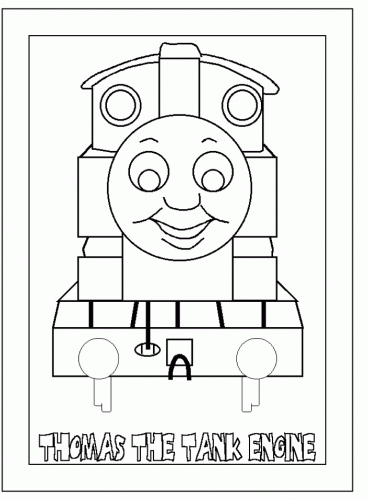 Thomas the Tank Engine coloring free