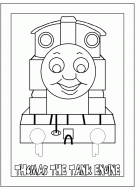  Thomas the Tank Engine coloring free 