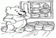 Winnie the Pooh free coloring page