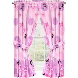  Barbie Curtains Window Panels 