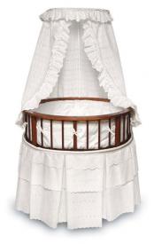  Cherry Elegance Round Bassinet 